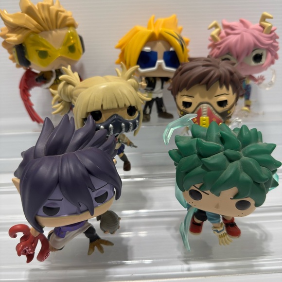 Funko Other - Lot Of 7 Funko POP! Anime - My Hero Academia Vinyl Figures Pre-owned
